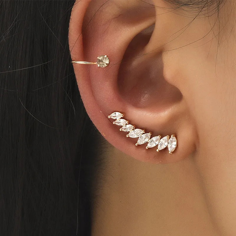 Crystal Non-Piercing Ear Cuff