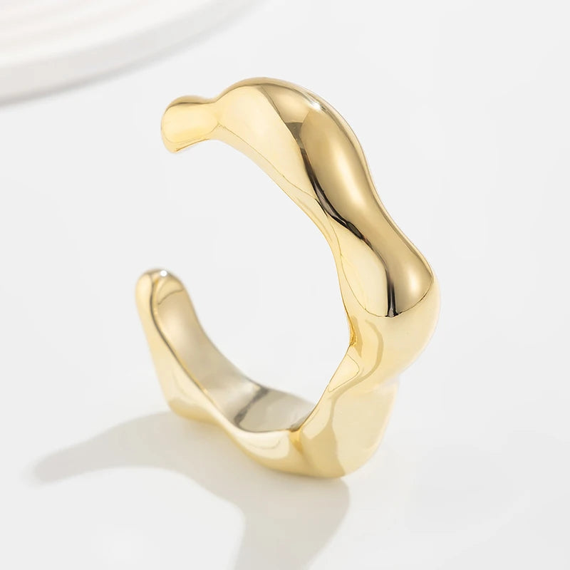 Irregular Rock Cuff Bracelet
