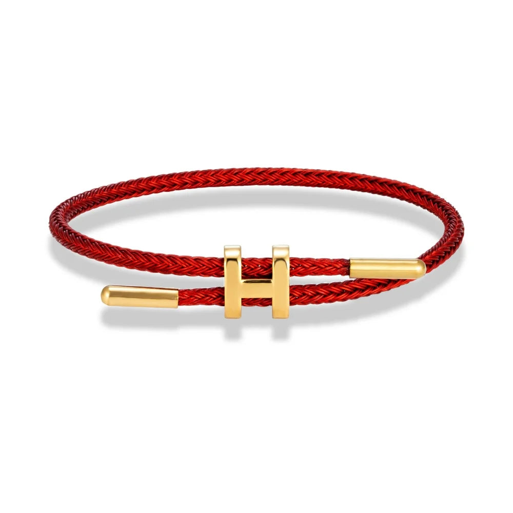 Bracelet Duo Cordon Arc-en-Ciel