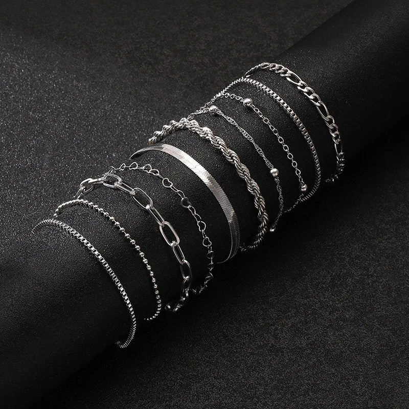 Multi-Strand Bracelets with Layering Effect