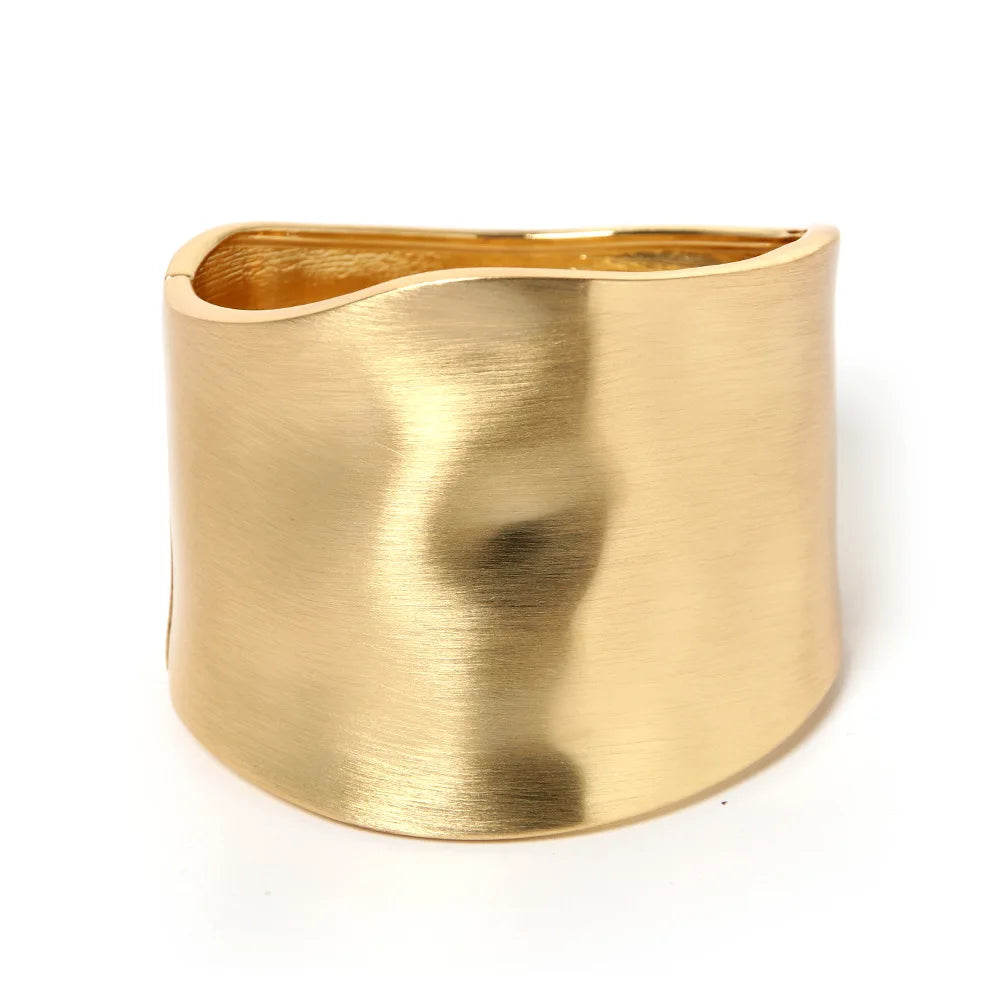 Asymmetrical Punk Cuff Bracelet