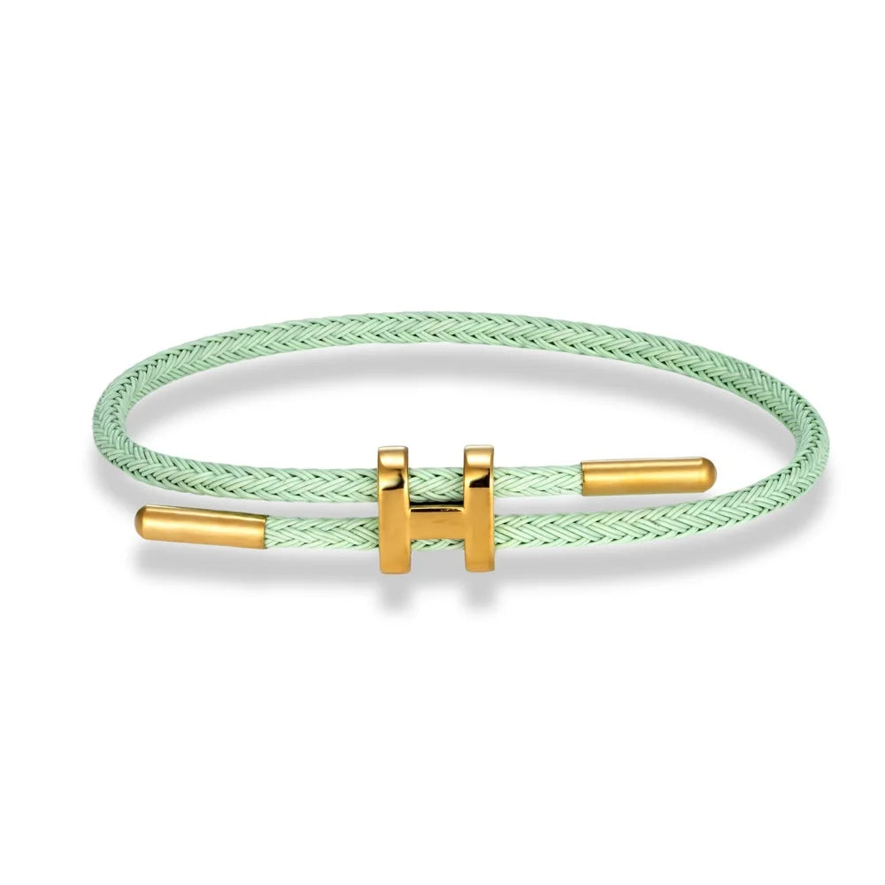 Bracelet Duo Cordon Arc-en-Ciel
