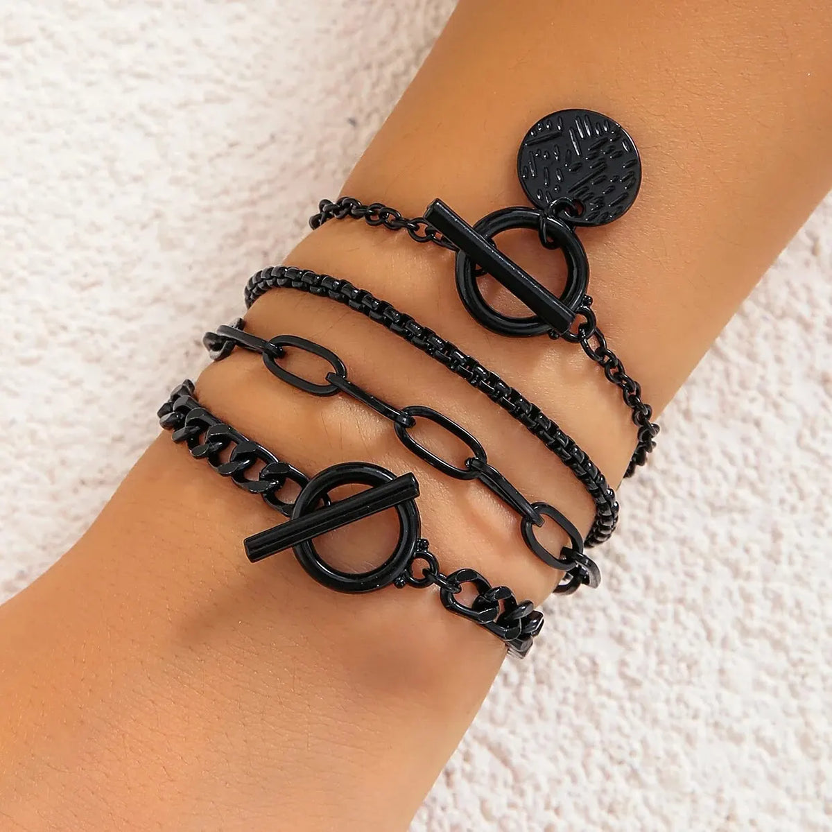Vintage Medallion Chain Bracelet