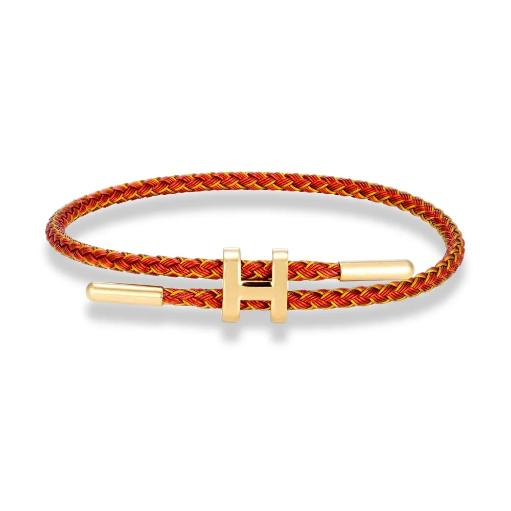 Bracelet Duo Cordon Arc-en-Ciel