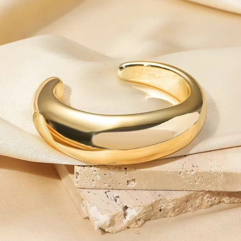 Irregular Rock Cuff Bracelet