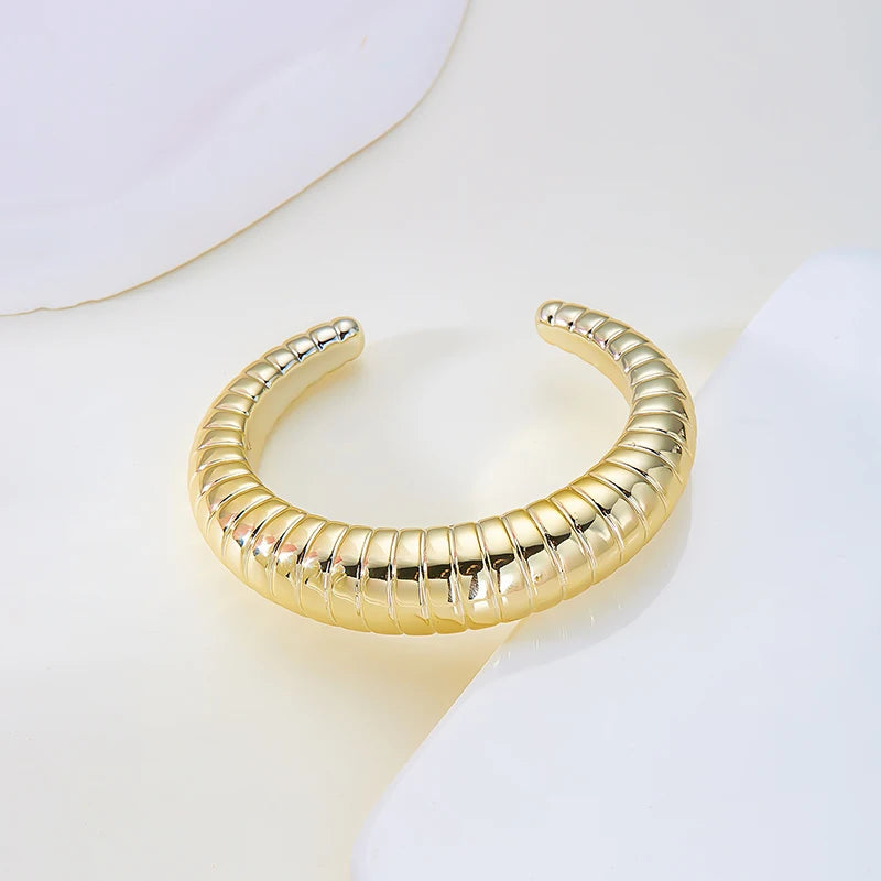 Irregular Rock Cuff Bracelet