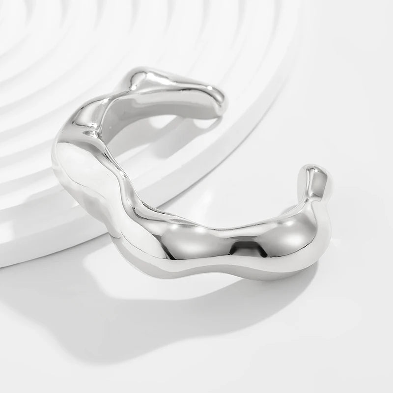Irregular Rock Cuff Bracelet