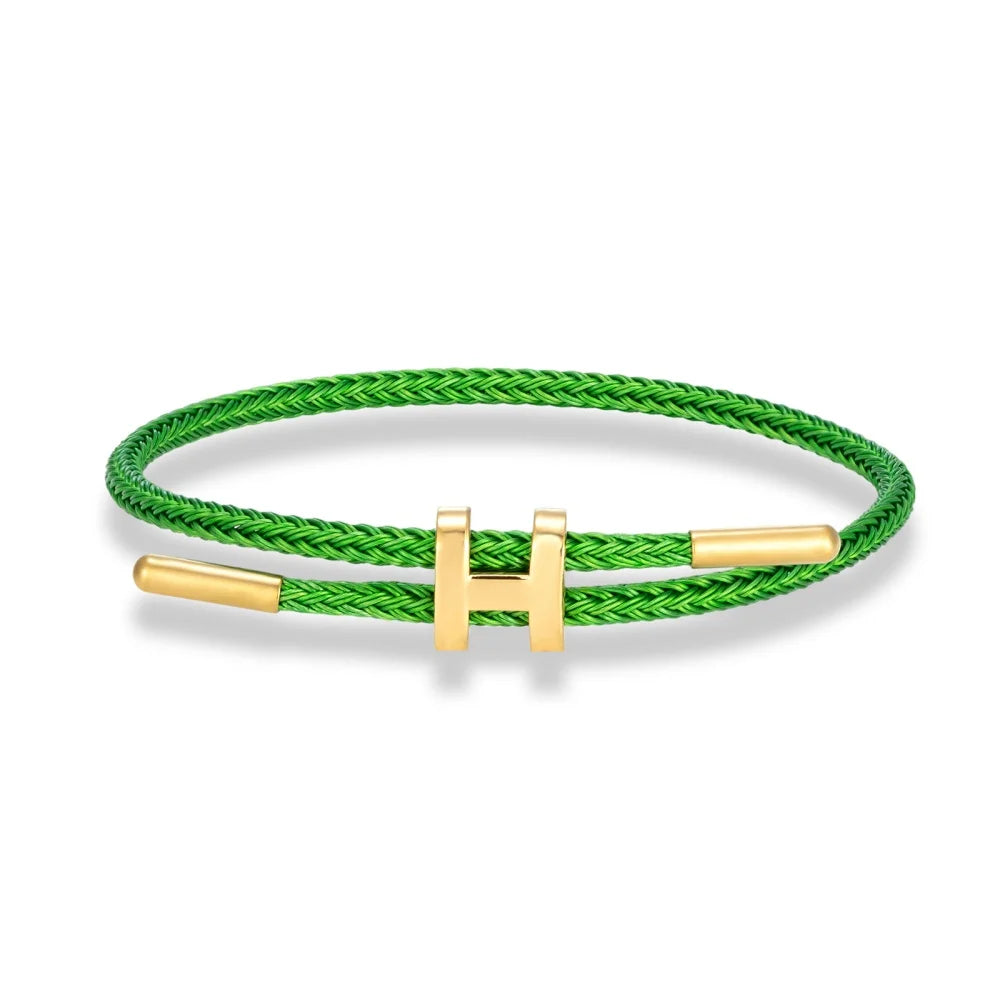 Bracelet Duo Cordon Arc-en-Ciel