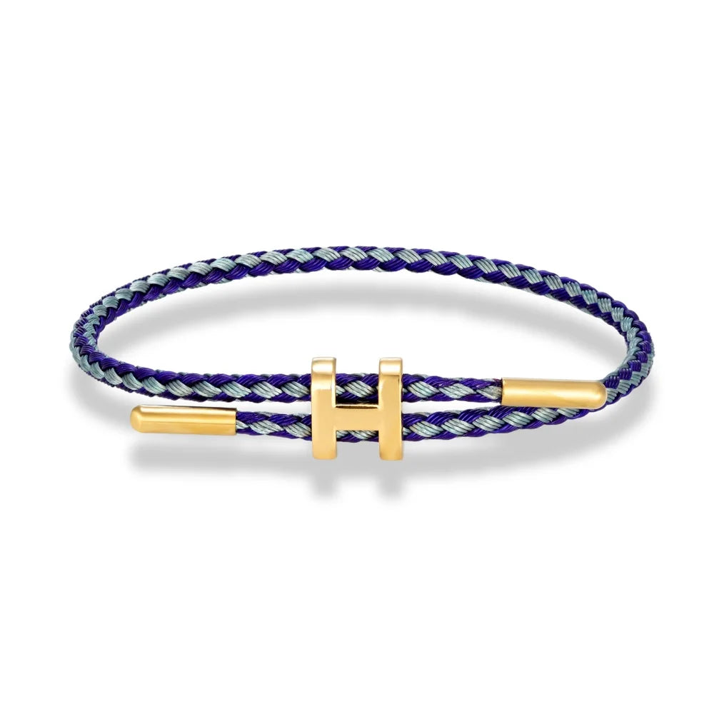 Bracelet Duo Cordon Arc-en-Ciel