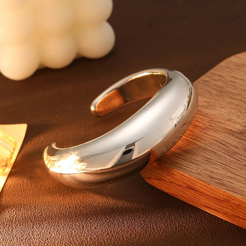 Irregular Rock Cuff Bracelet