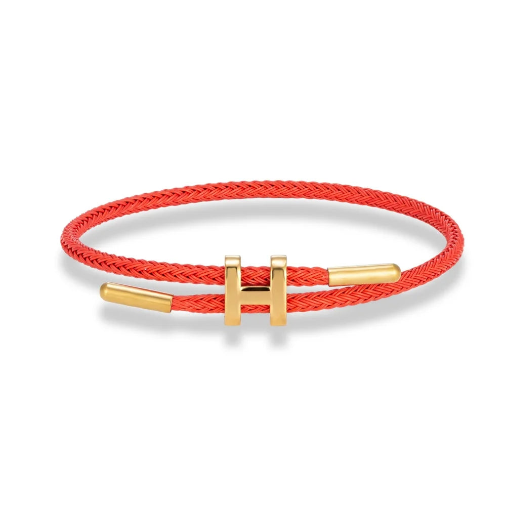 Bracelet Duo Cordon Arc-en-Ciel