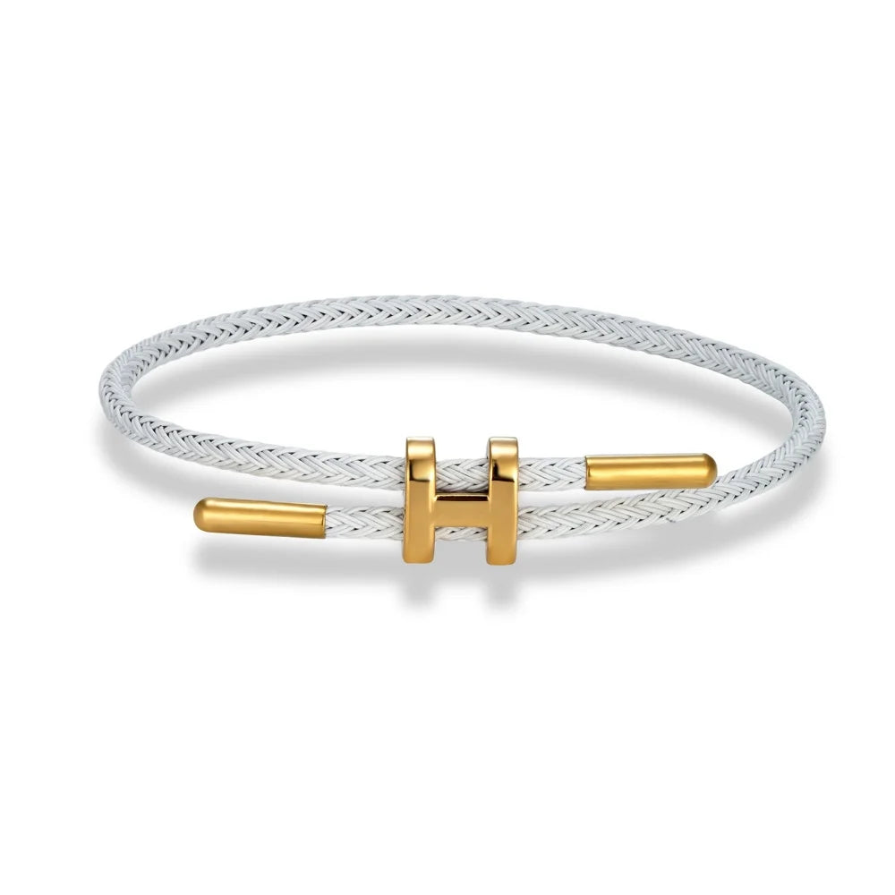 Bracelet Duo Cordon Arc-en-Ciel