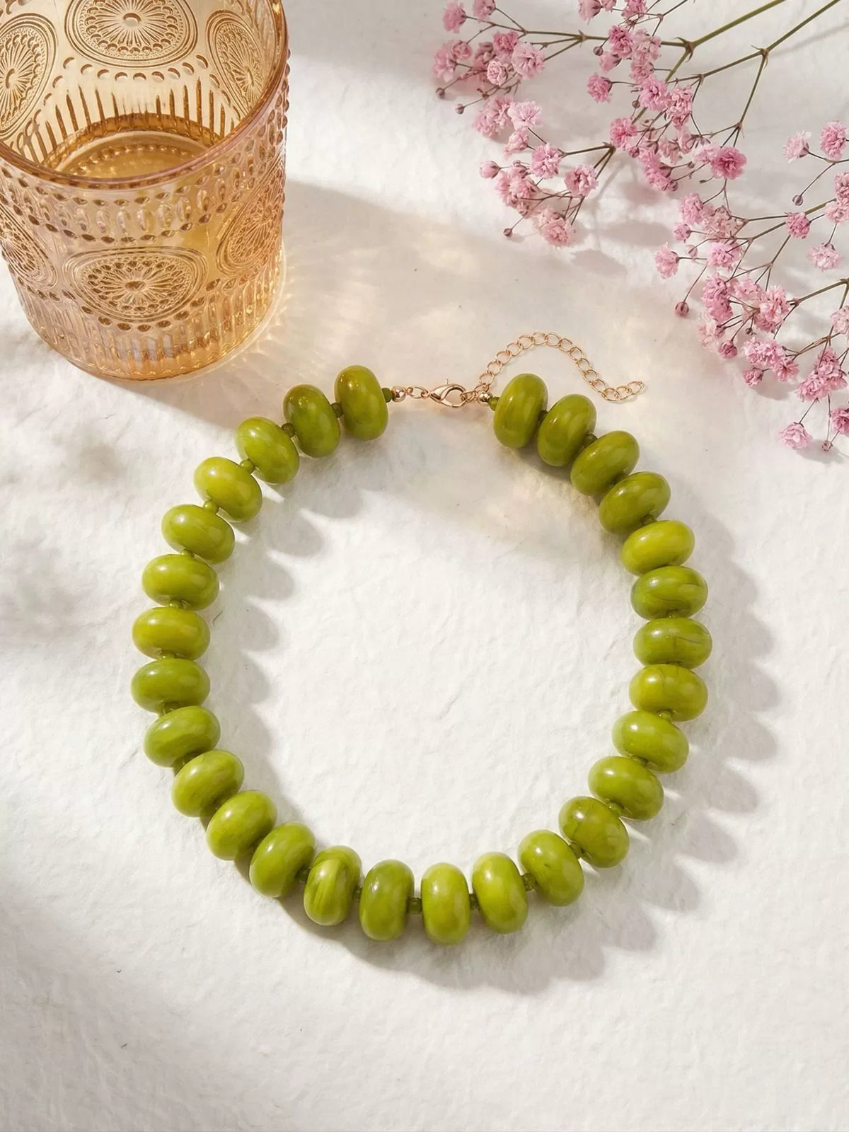 Dopamine Colorful Pearl Necklace