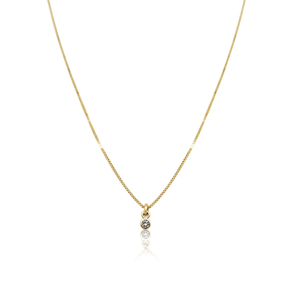 Vintage Gold Geometric Necklace