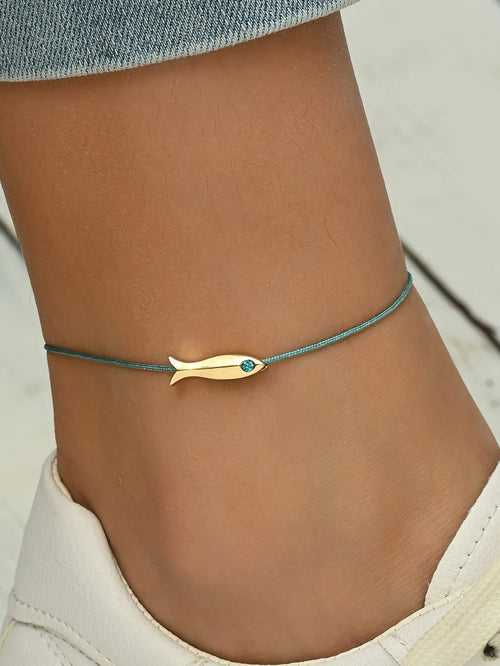 Bohemian Fish Ankle Bracelet