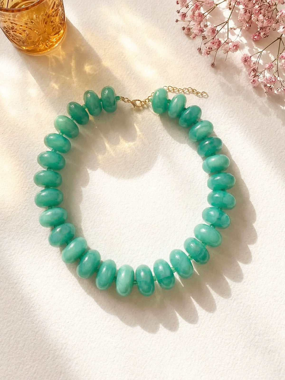 Dopamine Colorful Pearl Necklace