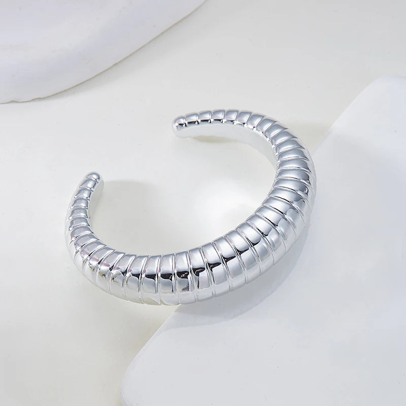 Irregular Rock Cuff Bracelet